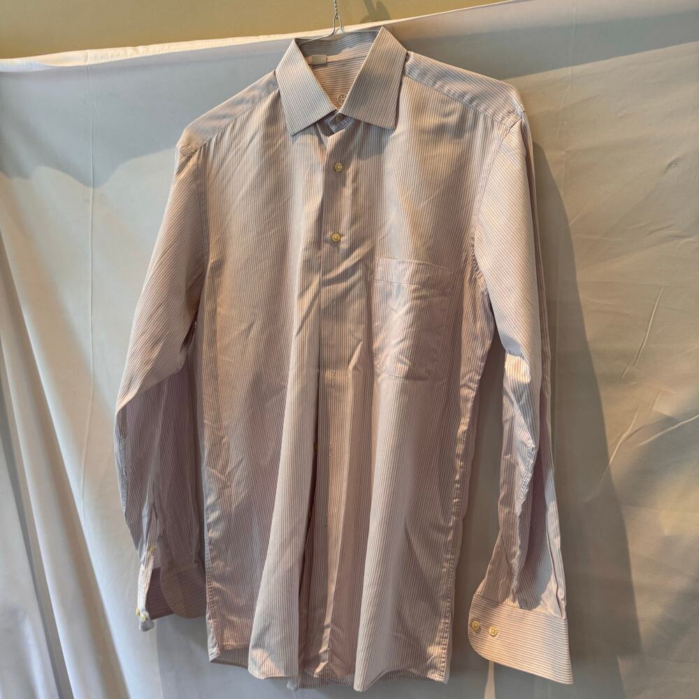 Rare harry & sons 100% cotton made in Italy dress shirt size medium